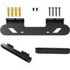 Suport de perete pentru soundbar Compatibil cu Sonos Beam Gen 1 Gen 2 Negru Metal Rezistent Suport de montare pe perete pentru soundbar Sub TV sau Deasupra TV-ului pentru Spațiu