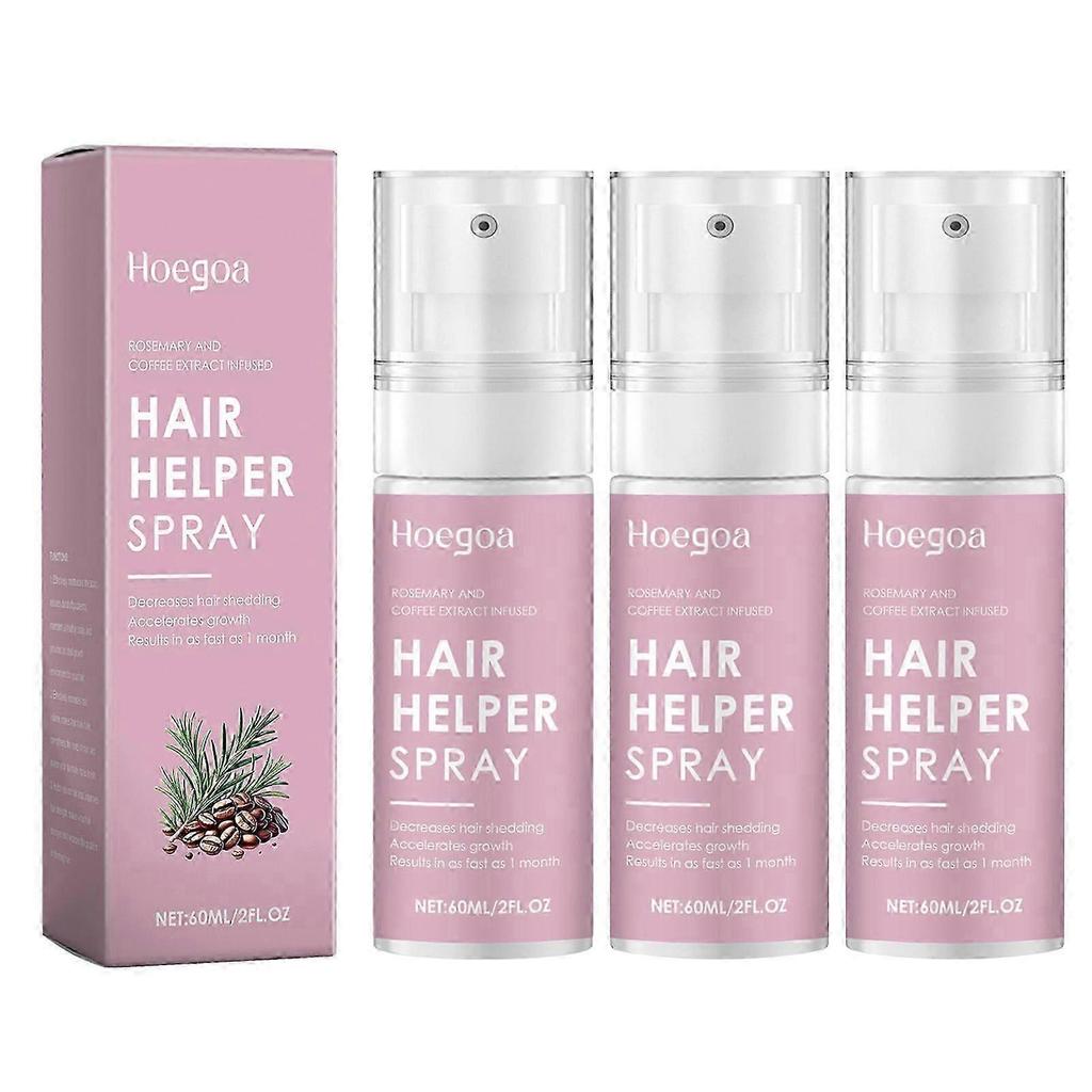 Hair Helper Spray Hair Growth Serum with Biotin Castor Oil Anti Hair Loss Nourishing Hair Roots Essences