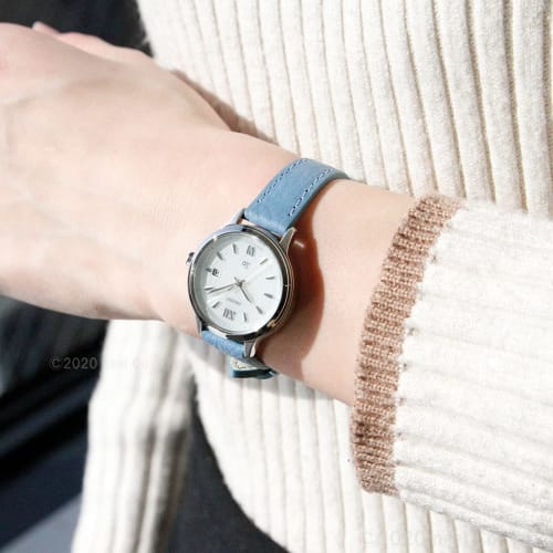 Orient IO Solar Watch, Made In Japan, with Manufacturer's Warranty, Women's, RN-WG0417S, White