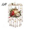 Light Catching Ornaments for Fireplace Christmas Wind Chime Acrylic Sun Catcher Outdoor Garden Patio Elegant Decorations Festivals Decor Hanging