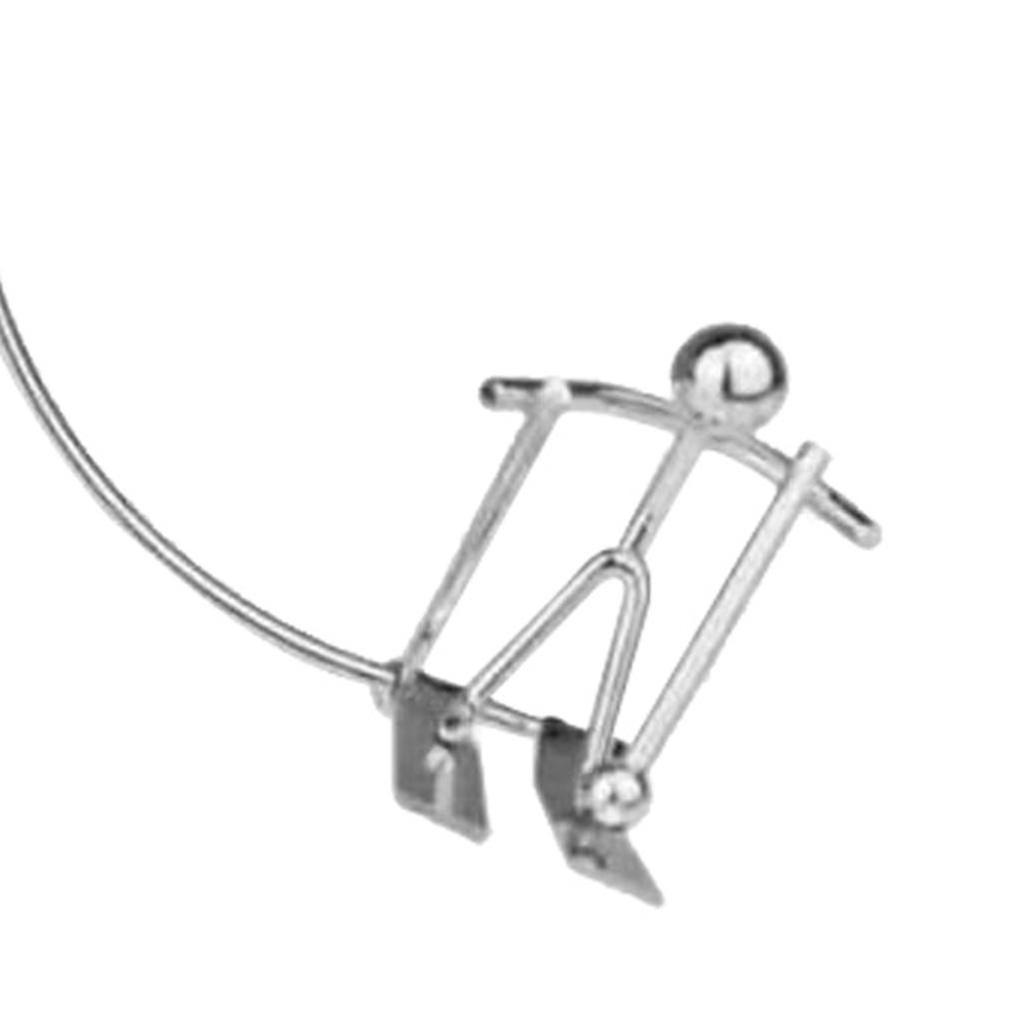 Skier Metal Balance Toy Home Office Decor Desktop Gadget Ornaments Crafts