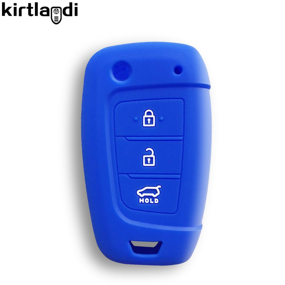 Silikonowy kluczyk samochodowy do Hyundai Tucson 2022 2023 Accent Solaris Elantra I30 I35 I40 Kona Celesta Sonata Creta Key Cover