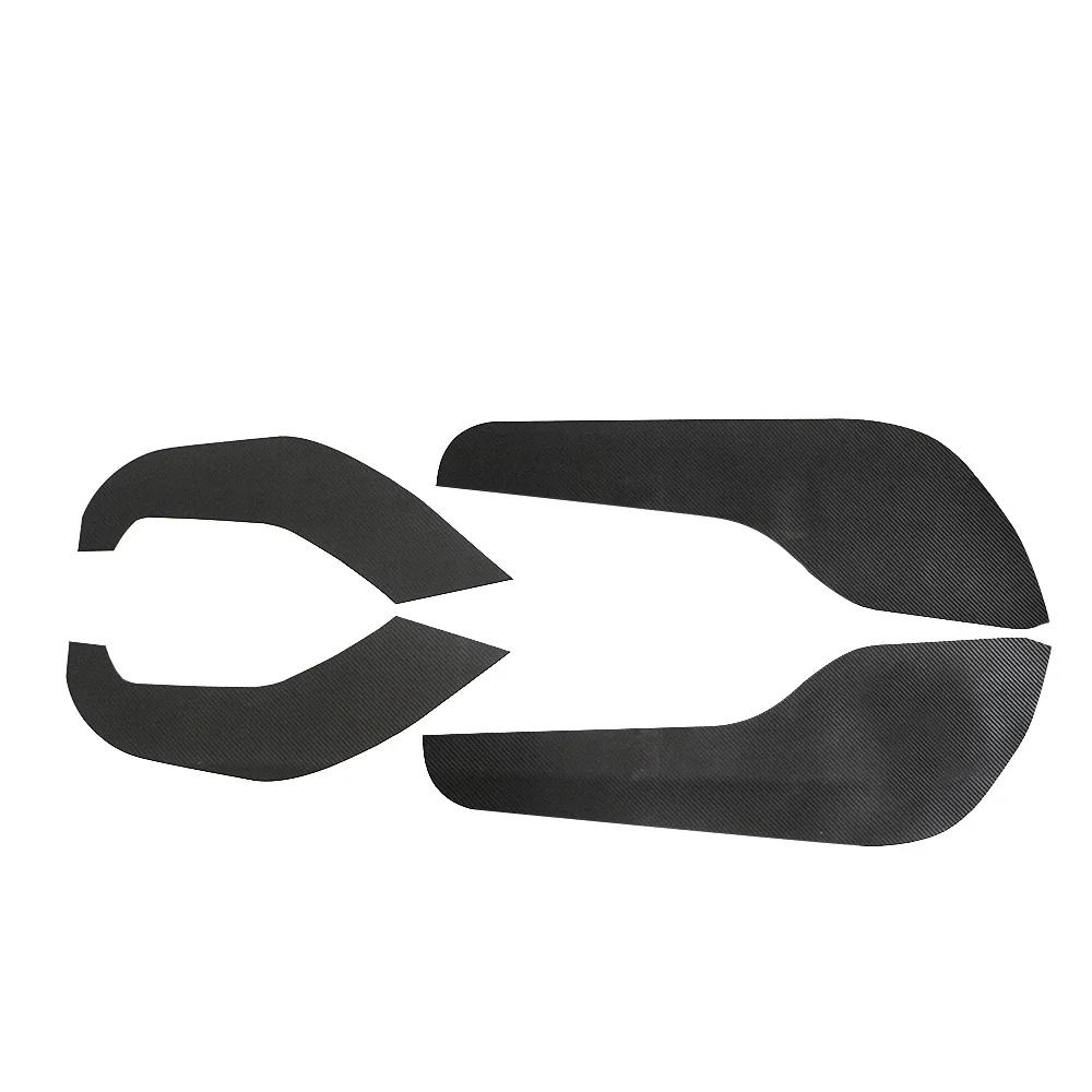 For Ford Ecosport 2013 - 2020 AccessoriesDoor Panel Sticker Door Sticker PVC Carbon Fiber Decal Interior Protector Stickers