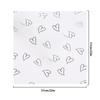 20pcs Flower Wrapping Paper Waterproof Love Print Floral Bouquet Packaging Paper Handmade Wedding Gift Packing Florist Supplies
