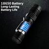Aluminum Alloy Portable Torch Powerful LED Flashlight USB ReChargeable Outdoor Tactical Zoom Camping Waterproof Flash Light