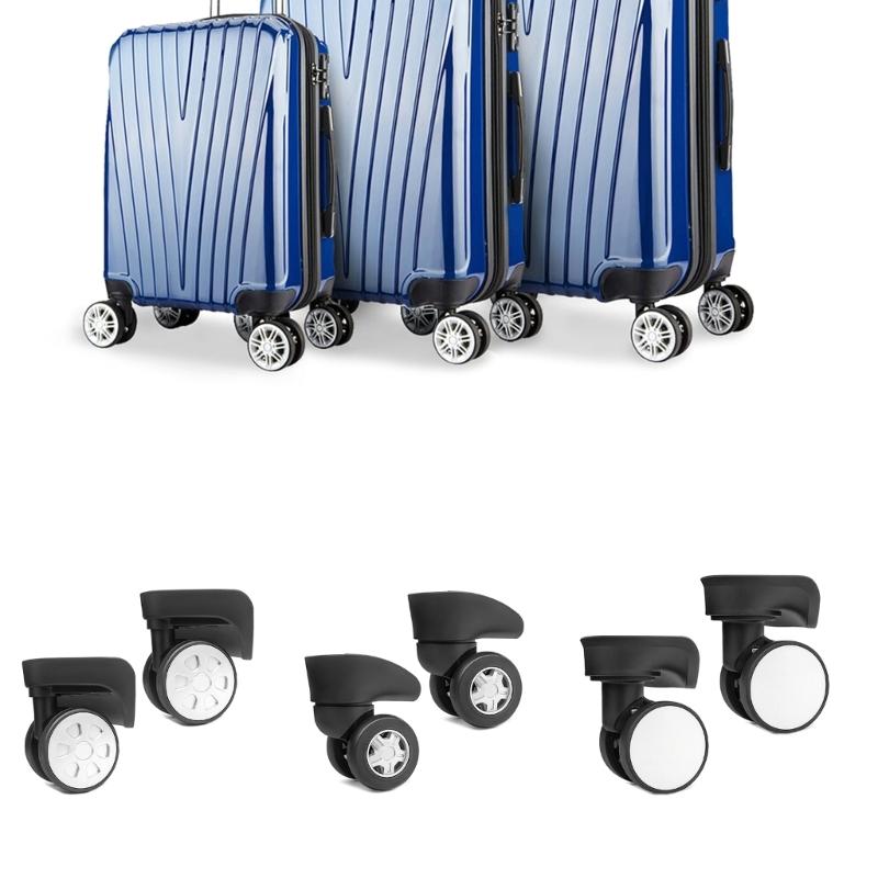Upgrade Your Suitcase with Swivel Caster Replacement Wheels Smooth Rolling Bag Parts Accessories