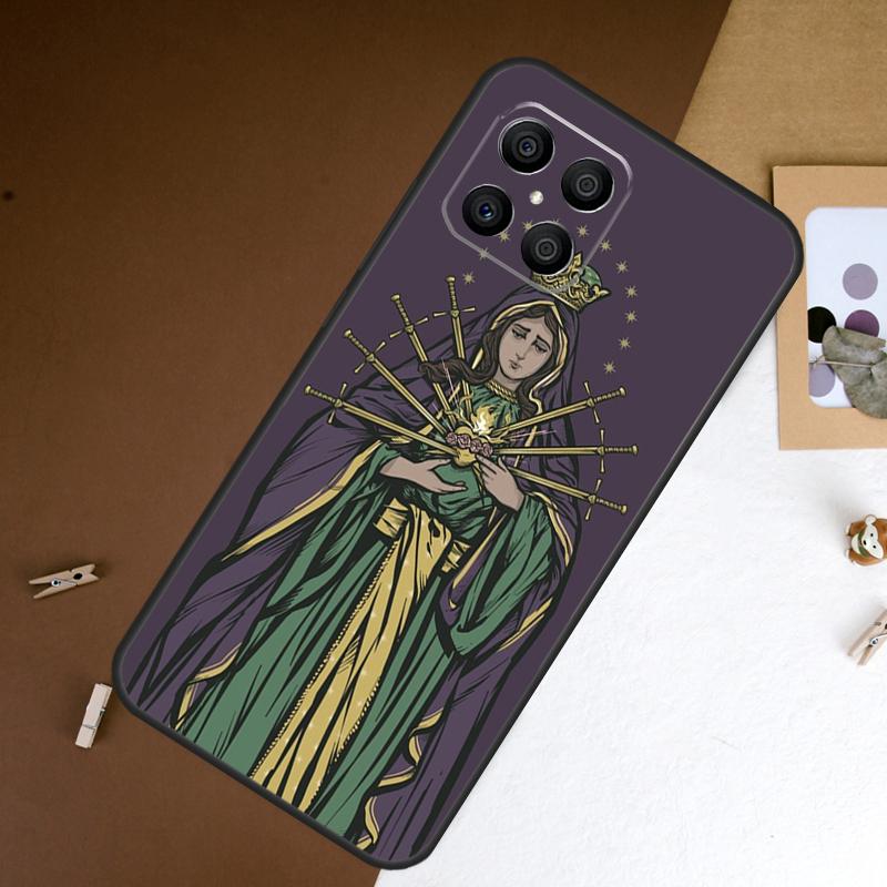 Virgin Mary Christian Case For Honor Magic 8 5 6 7 Pro X9a X9b X9c X9d X8a X8b X8c 50 70 90 200 400 Lite Cover
