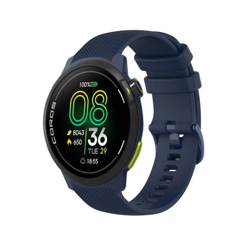 20mm 22mm Silicone Strap For COROS APEX 4 42mm PACE 4/3/2 CMF Watch 3-2 Pro Sports Bracelet Suunto Vertical 2-1 Race 2/Run Band