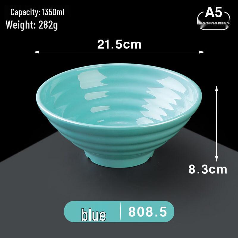 A5 Melamine Round Soup & Ramen Bowl
