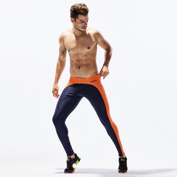 Professional Compression Pants Men's Fitness Running Tights Gym Basketball Training Tights