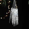 DIY Transparent Icicle Ornaments Acrylic Xmas Tree Ornaments  Merry Christmas Decor