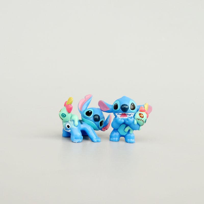 Action Stitch Lilo Figure Model Dolls Toys Children Holiday Ornaments Gifts