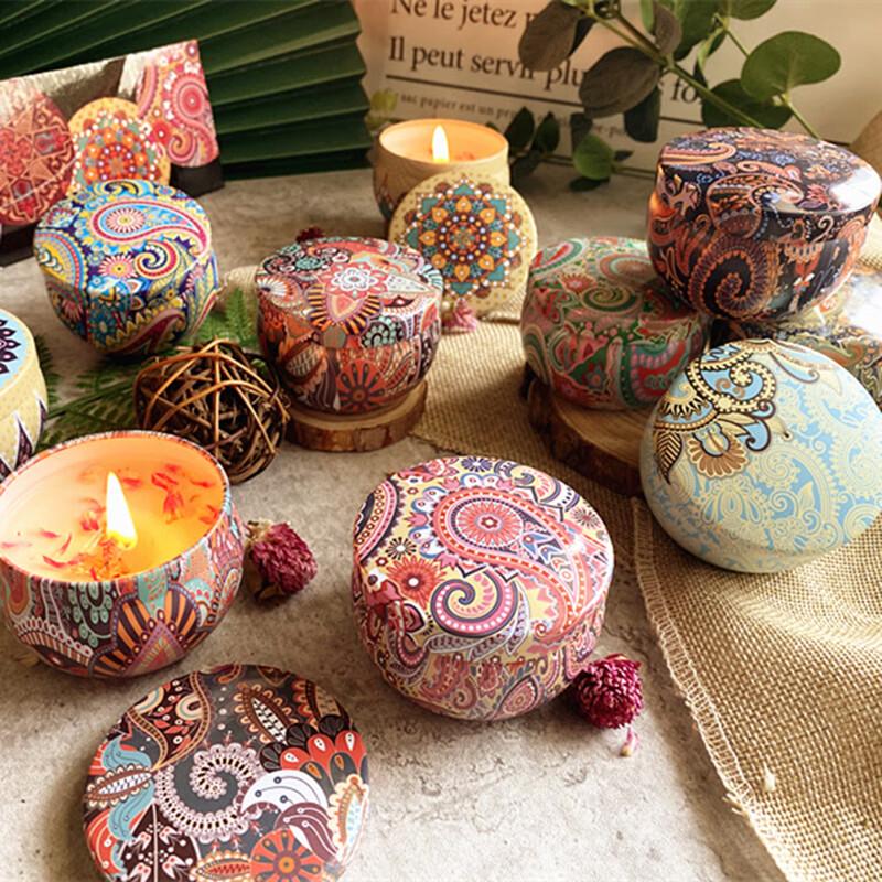 Ароматические жестяные свечи Changbaosen (10-Pack)