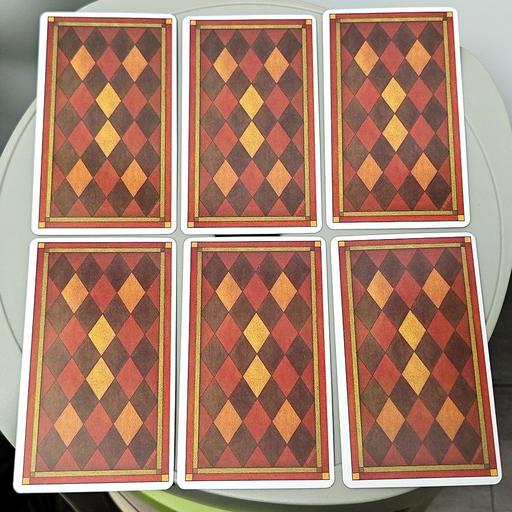 Erenberg Tarot Deck 12*7cm in Rigid Box, Intimate Close-Up Illustrations - Standard Tarot Cards Double-embossed Cardstock