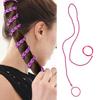 Yousheng 4Pcs Hair Rope Women Extra-Length Spiral Hair Band Long Sports Headband Tearable Elastic Hair Straps Ponytail Holder