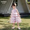 Girls' Pleated Princess Dress