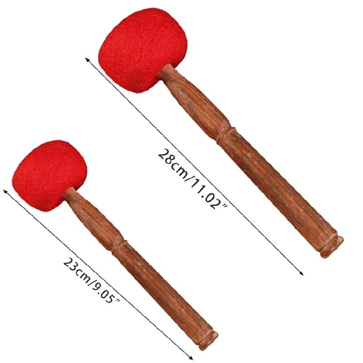 Psychology Spiritual Gifts Singing Bowl Mallet Wool Felt Hammer for Women Men