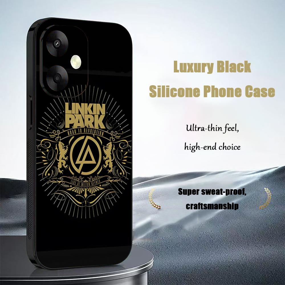Linkin P-Park Band LOGO Hot Phone Case For Xiaomi Redmi 14C 13C 12C Note14 13 12 11 10 Pro Plus S Soft Black Phone Cover