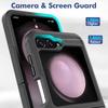 For Samsung Galaxy Z Flip6 5G/Z Flip5 5G Phone Case 2-in-1 PC+TPU Shockproof Cover