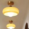 Vintage Mid-Century G45 LED Ceiling Light for Hallways & Balconies