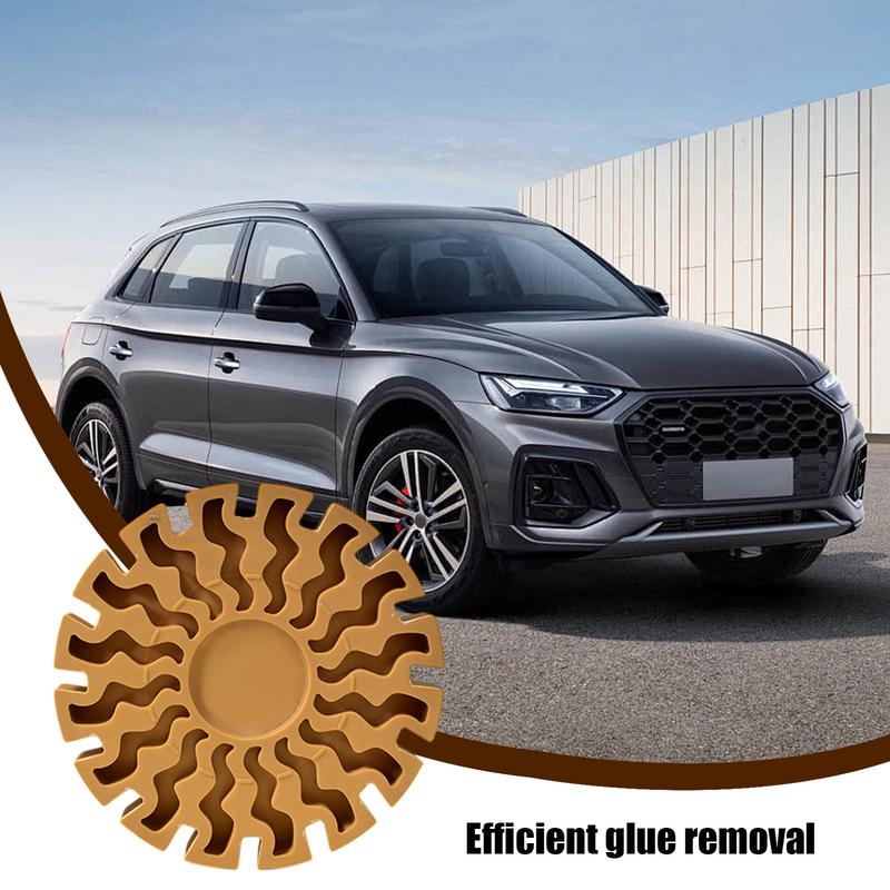 Klebstoffentferner Rad Auto Klebstoffentferner Radiergummi Rad Effizientes Rad Aufkleberentferner Autos Aufkleberentferner Werkzeug Für LKWs