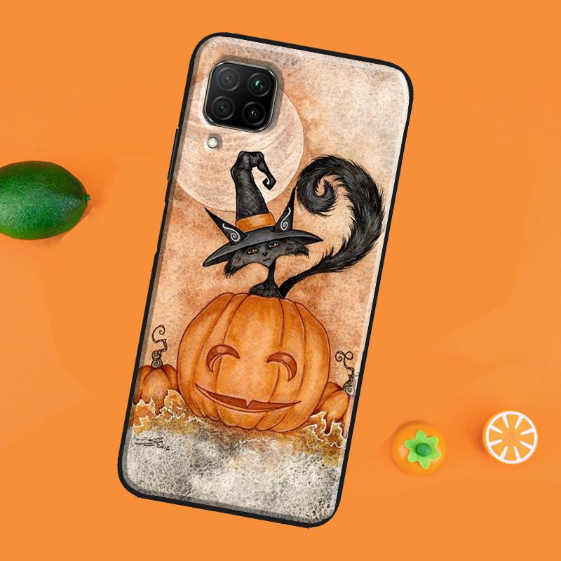 

Чехол «Волшебный кот ведьмы» для Huawei P30 Pro P20 P40 Mate 20 Lite P Smart 2021 2019 Nova 5T Honor 50 10i 9X 8X P Smart 2019