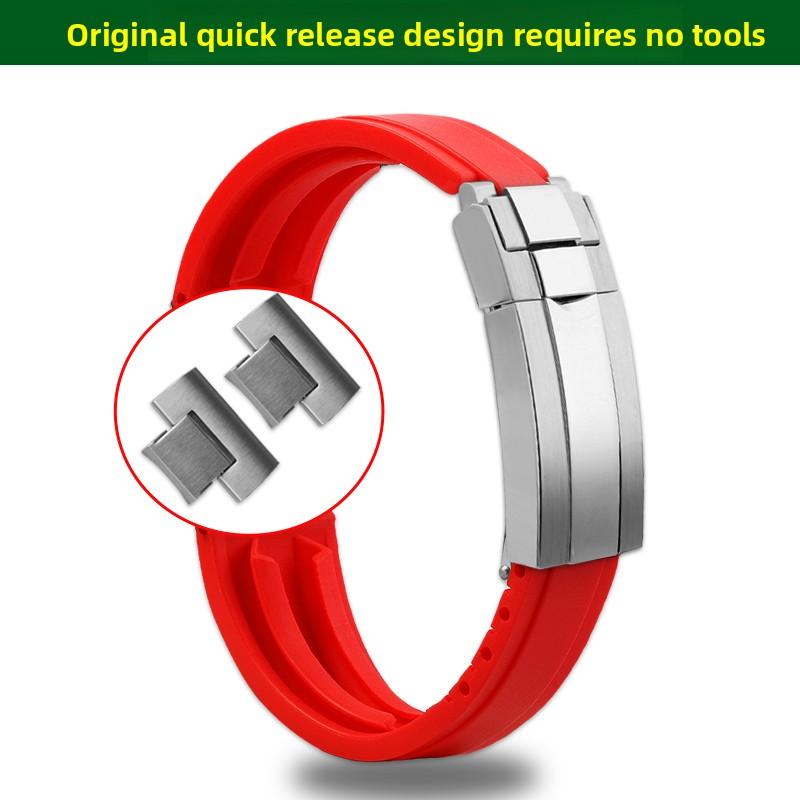 MTG-B3000 High-quality silicone strap For Casio GSHOCK series MTG-B3000B/D/BD modified quick release rubber watch band Wristband