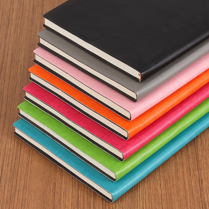 Custom Logo A5 PU Leather Business Notebook Diary