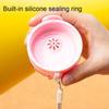Summer Student Cold Water Cup One-button Lock Bullet Cover Direct Drinking Water Cup Anti-drop Wear-resistant Water Bottle