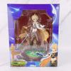 20cm Genshin Impact Anime Figure Barbara Action Figures Lumine Pvc Figurine Aether Kawaii Model Doll Toys Birthday Gifts