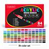 Liquid Acrylic Marker Set with Soft Tips for DIY Art & Professional Watercolor Painting