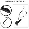 For BMW X3 2011-2017 Hood Release Cable Black Hard Construction Precision Fit Smooth Operation Easy Installation