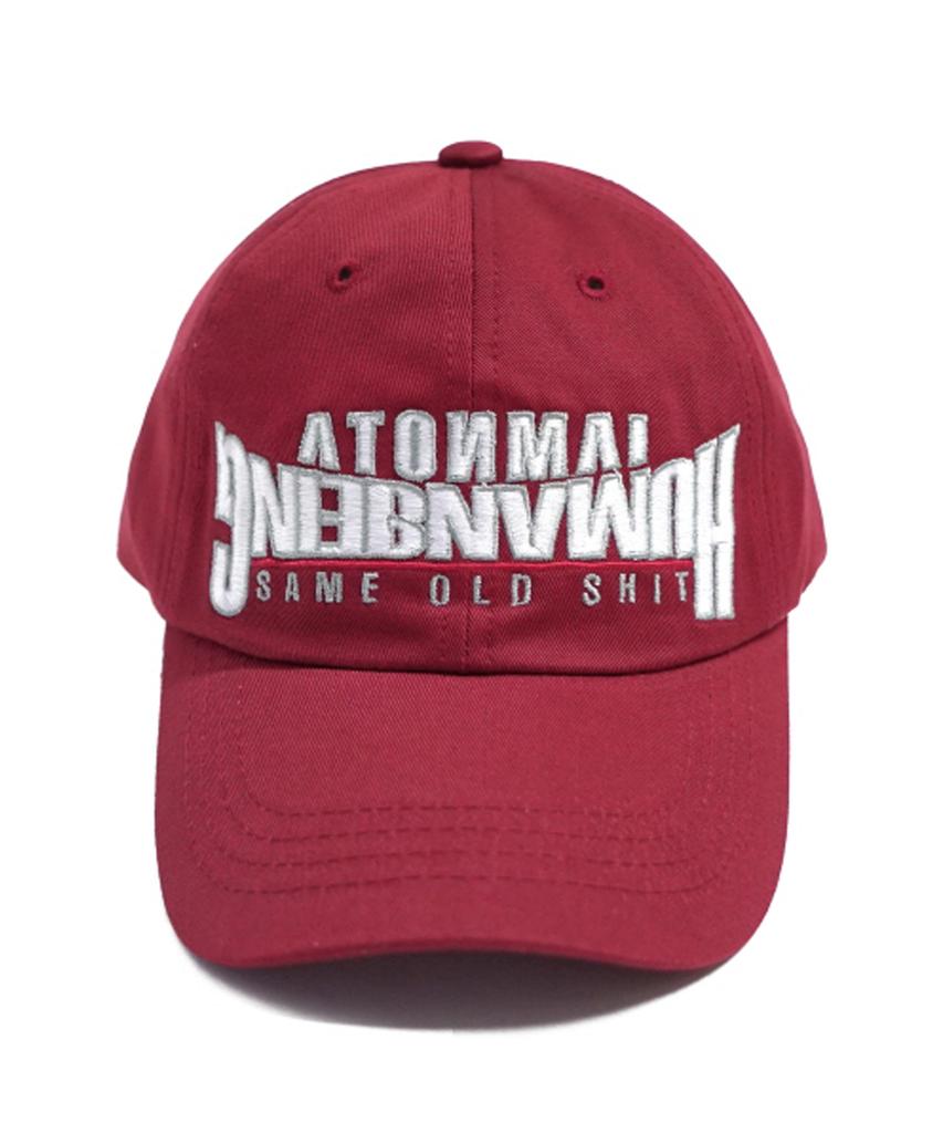 Aimnaseohyumeonbiing Arch Ver. Basic Logo Ball Cap - Maroon