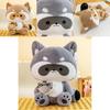 Cute Raccoon Plush Toy For Girls Perfect Companion For Bedtime