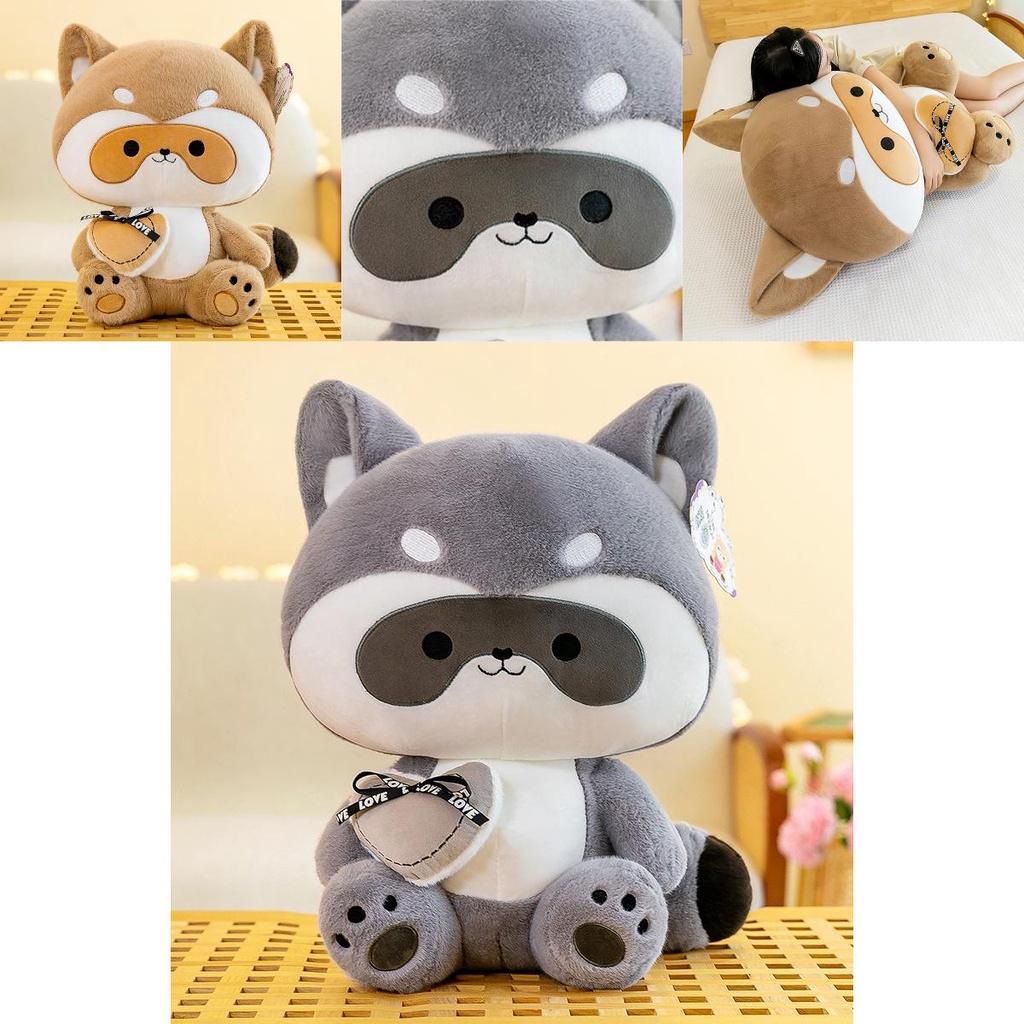 Cute Raccoon Plush Toy For Girls Perfect Companion For Bedtime