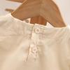 Girls' 2-Piece Cotton Set - Short Sleeved Top+Casual Shorts - High-Quality Casual Outfit -S-XXL