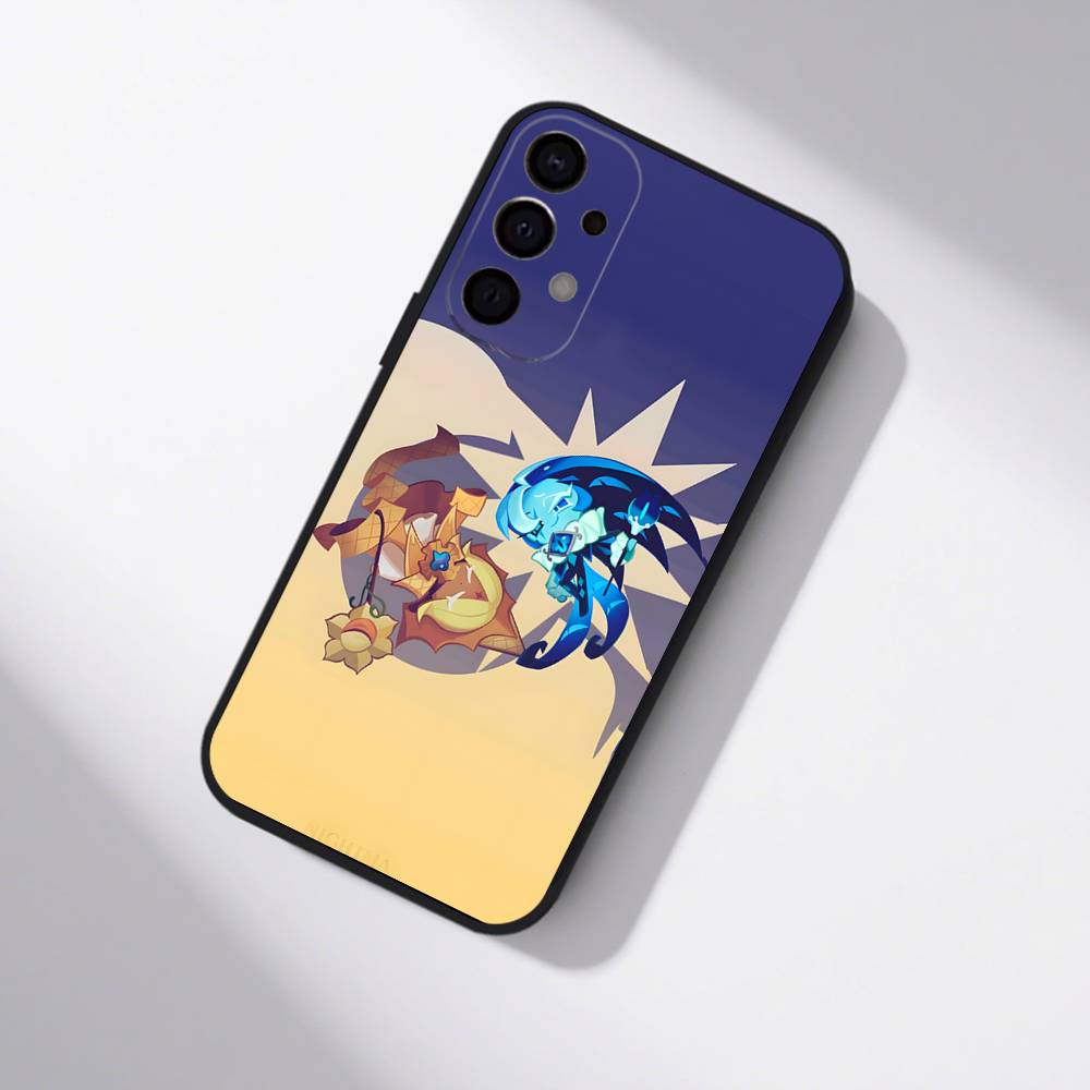 Game C-Cookie Run Kingdom  For Samsung S25,S24,S21,S22,S23,S30,Ultra,S20,Plus,Fe,Lite,5G Black Cover Phone Case