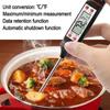 Digital Meat Thermometer with Food Cooking BBQ Probe for Water Milk Oil Oven Temperature Measurement, Digital with 0.1 Accuracy