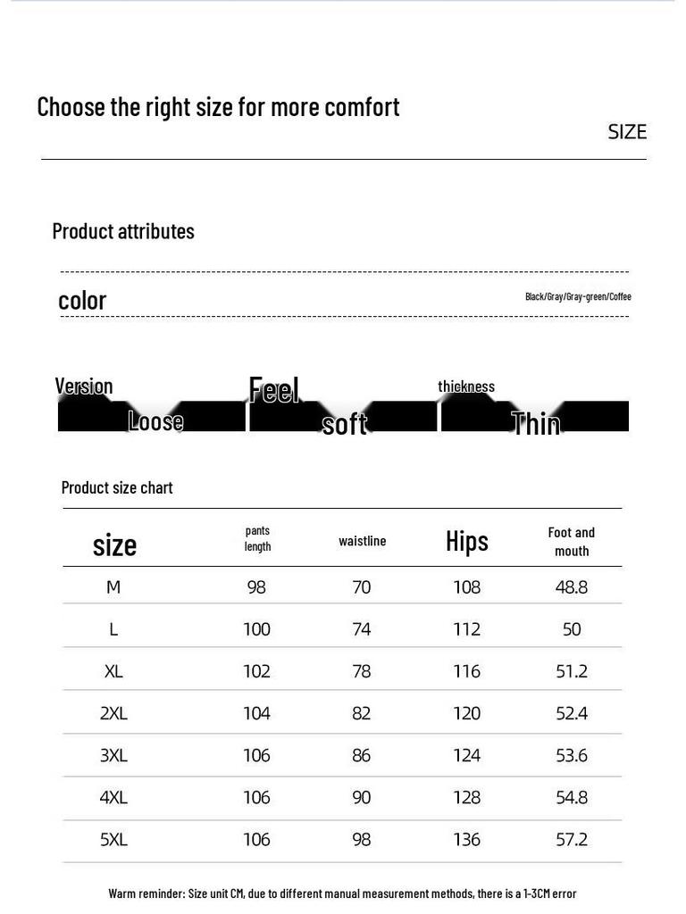 Baleno Herren Locker Geschnittene Mehrfach-Taschen Cargo Fallschirmhose