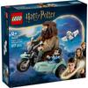 LEGO Harry Potter Hagrid & Harry's Flying Motorcycle Ride Toy - Birthday Present, Building Blocks, for Girls, Boys, Children Ages 9, 10, 11, Elementar