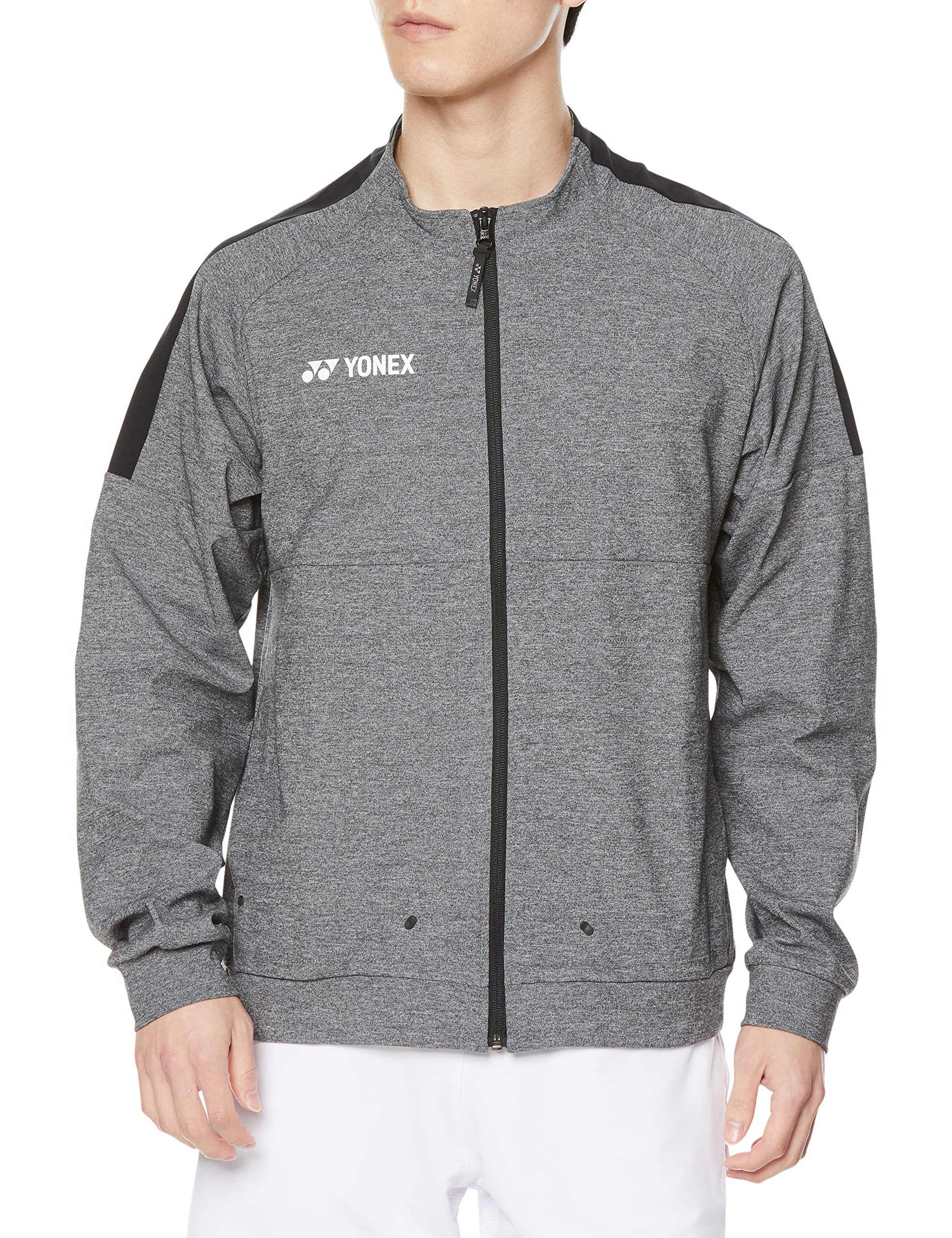 

Куртка Yonex Трикотажная рубашка Серая S Разминочная (Подходящий стиль) Мужской (010)
