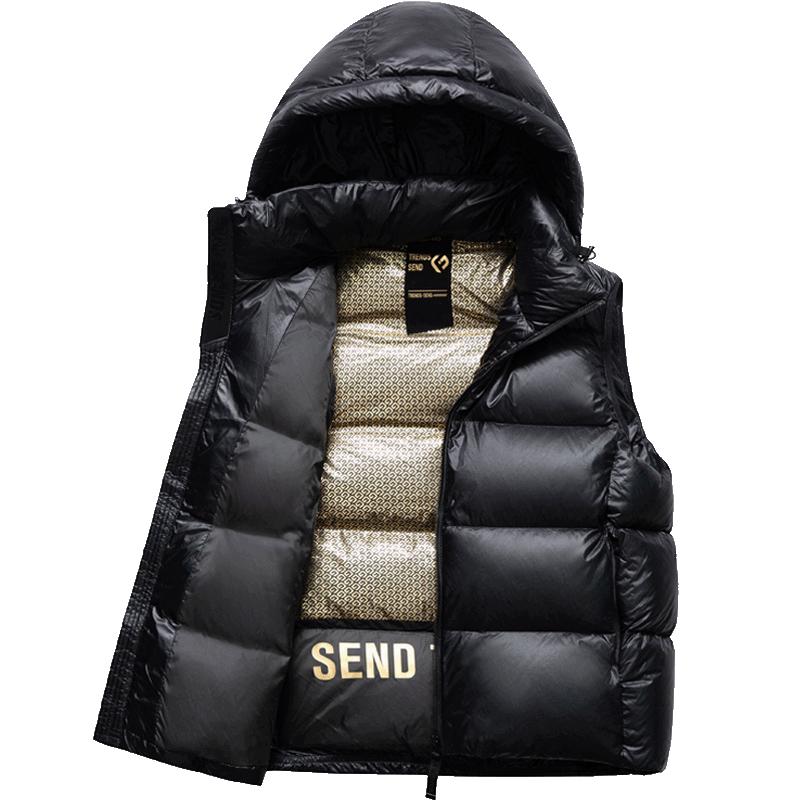 Unisex Goose Down Padded Vest XXL