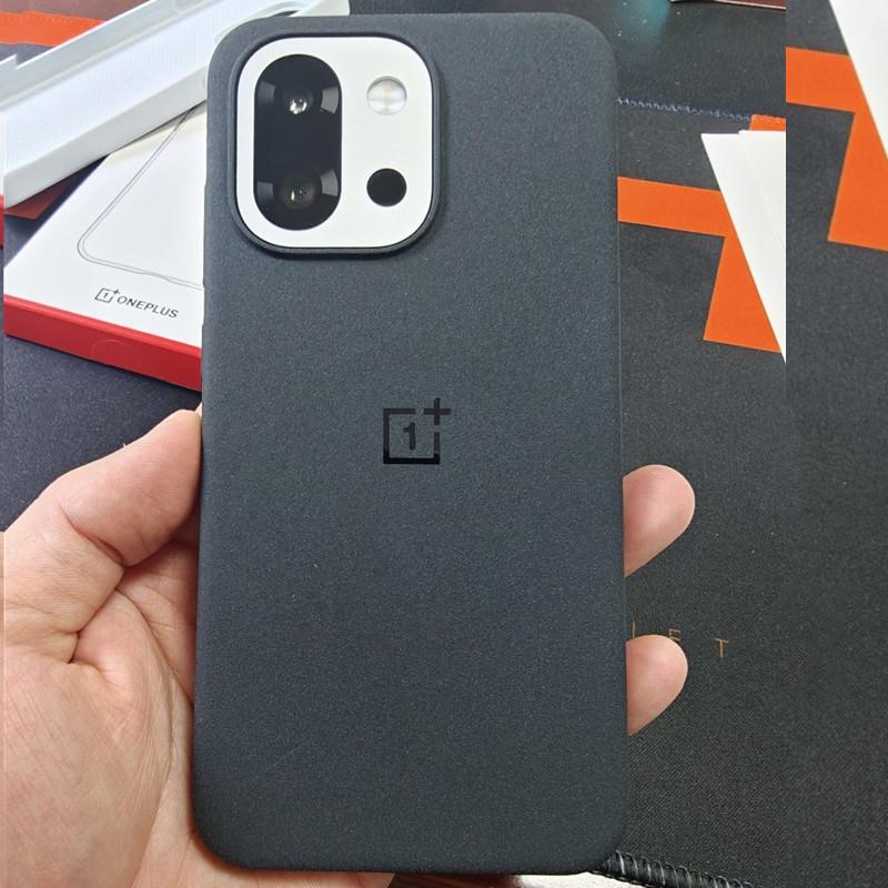 Original Case for OnePlus 13T/13S Official Sandstone Bumper Case Matte Magnetic Shockproof Back Cover