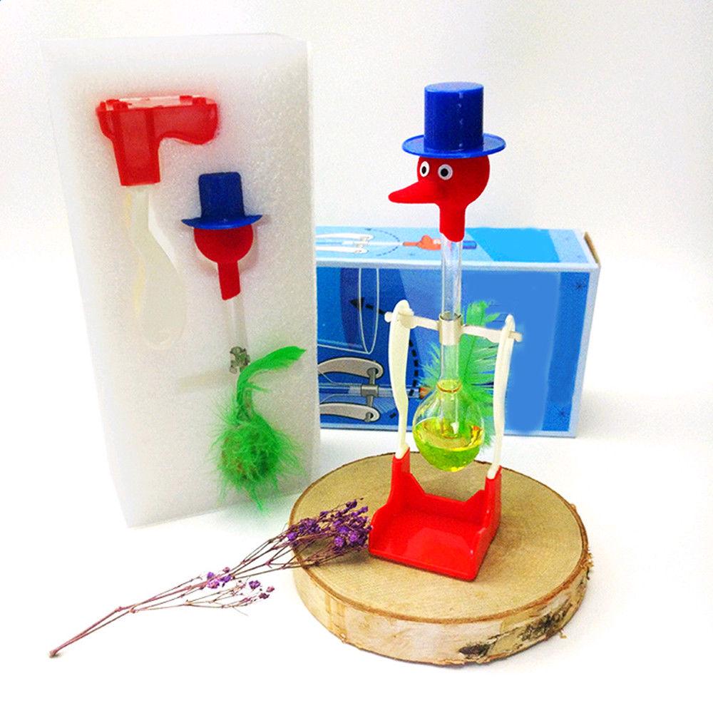 

Игрушки Ретро Новинка Стеклянная Счастливая Птичка Пьющая Качающаяся Опускающаяся Диппи Утка жёлтый