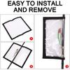 Transparent PVC Fishing Bait Cover,  Fishing Lure Storage Bag, Scratch-resistant Storage Bag for Fishing Gear Hooks Tackle