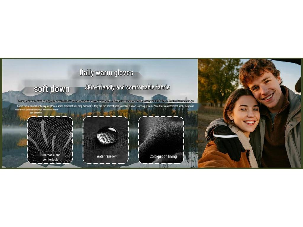 Windproof Winter Cyclist Ski Gloves with Touchscreen Compatibility and Extra Warmth