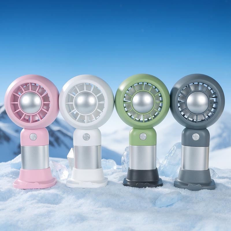 High-Speed Portable USB Rechargeable Mini Electric Fan with Powerful Wind