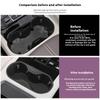 For BYD Song Plus DMI Seal U Sealion 6 Car Cup Holder Liner Drink Slot Dust Cover