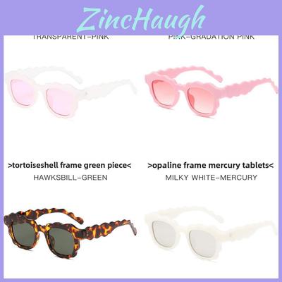 Womens Unique Geometric Sunglasses With Uv400 Protection For Fashion Outings And Parties