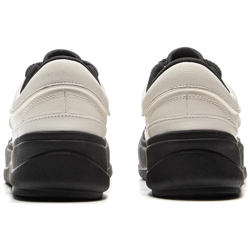 Li Ning Honey Thick Sole Platform Sneakers Classic Comfortable Trendy Non-Slip Wear-Resistant Low-Top Women Sneakers White Black AGCV096-2